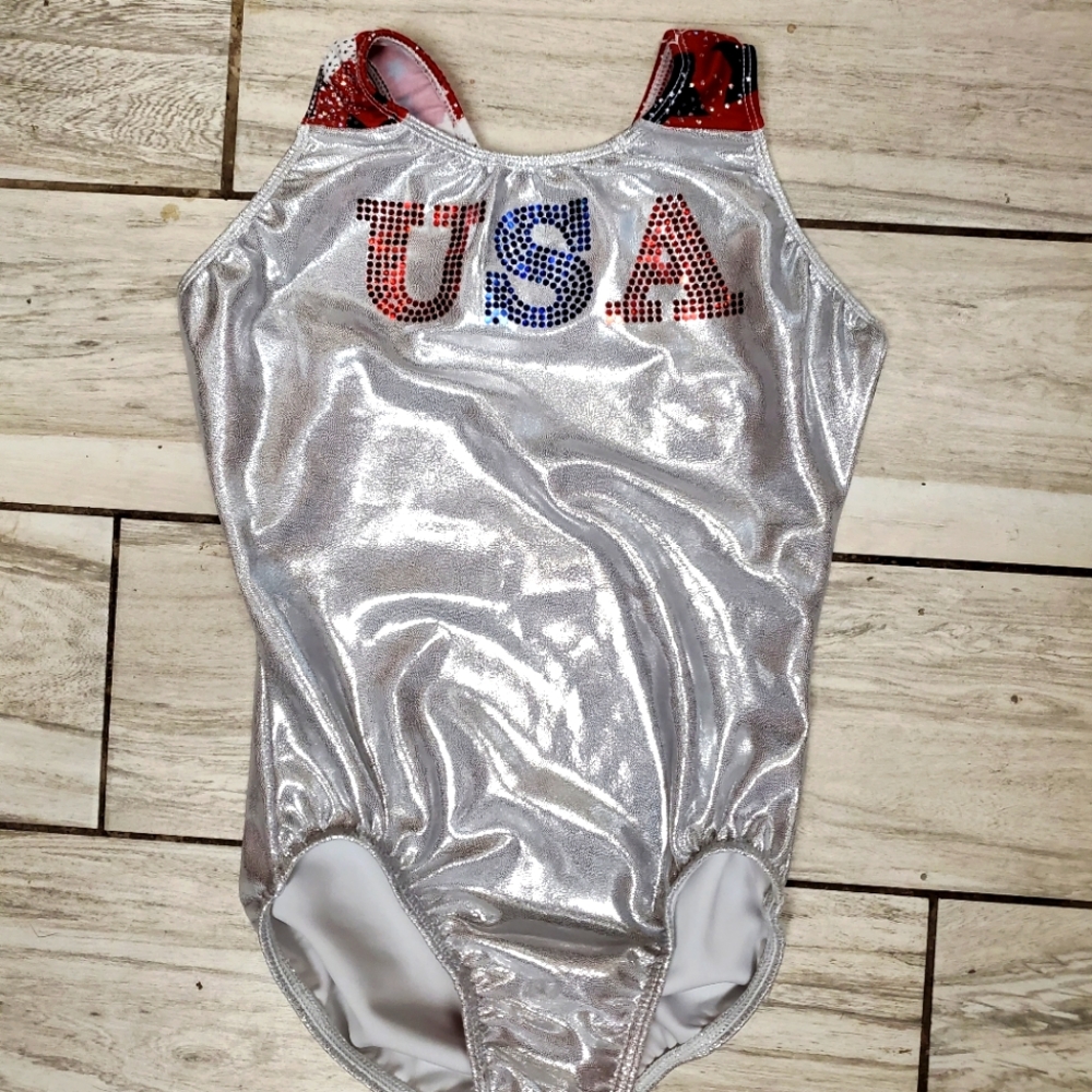Motionwear Olympic gymnastics dance Leotard Red Bl